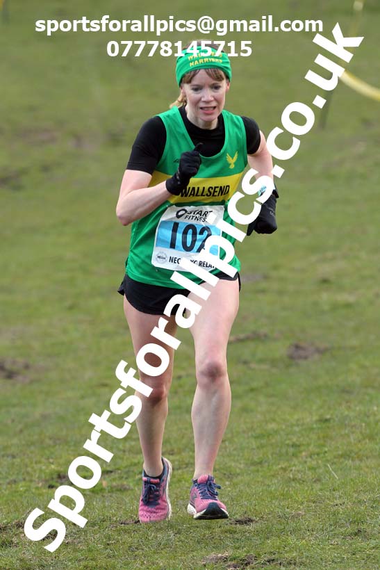 Masters men 2021 NECAA Cross Country Relays, Thornley Farm, Peterlee, Saturday, April 10th. Photo: David T. Hewitson/Sports for All Pics